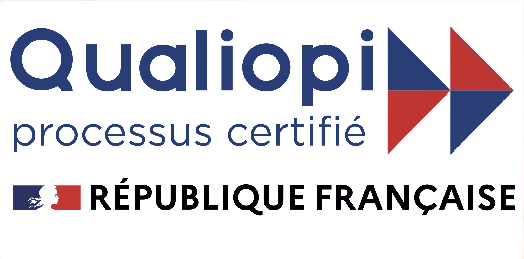 Logo Qualiopi fond blanc